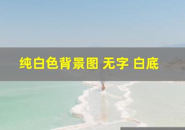 纯白色背景图 无字 白底